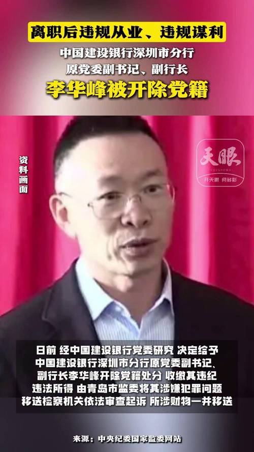 中国建设银行浙江省分行原党委书记、行长高强接受审查调查